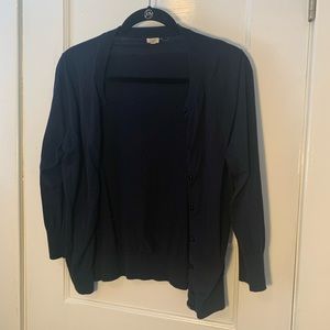 J Crew Factory Navy Jackie Cardigan